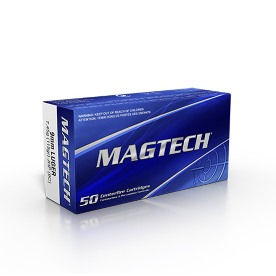 MAGTECH 9MM 115GR JHP 50/20 - Sale